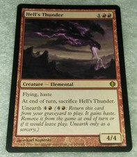 Hell's Thunder   Shards of Alara   MTG Magic the Gathering LP