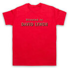 TWIN PEAKS DIRECTED BY DAVID LYNCH CULT TV SHOW CREDITS MENS & WOMENS T-SHIRT
