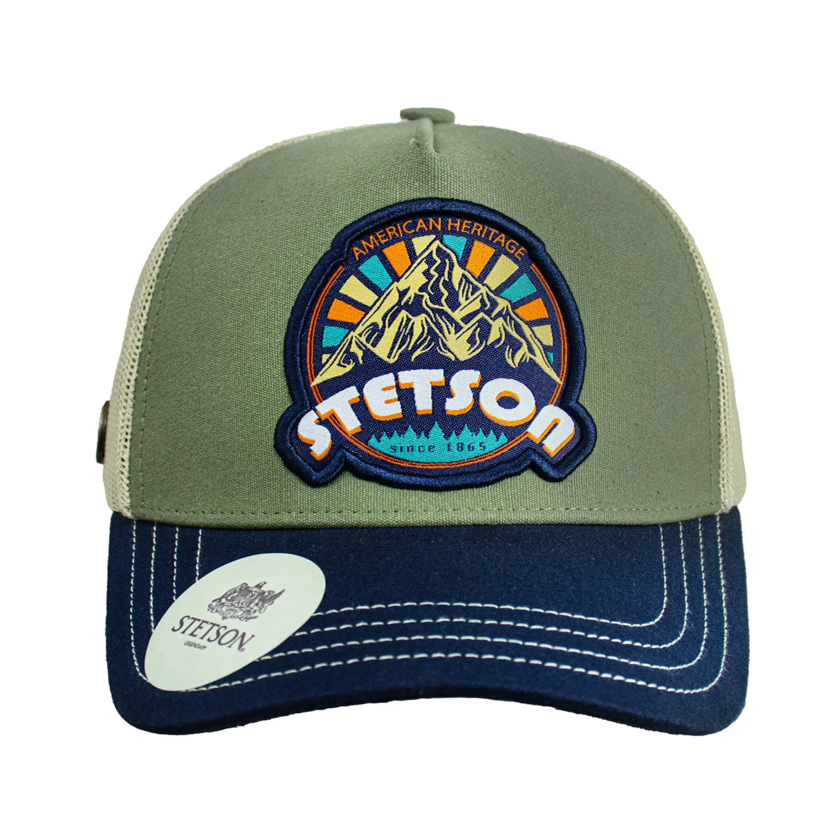 Stetson Gorra Lumber Supply Trucker Hombre - Camionero De Beisbol