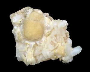 Natürlicher Thomsonit mit Stilbit Heulandit Mineralien Maharashtra Indien #L 390 - Bild 1 von 7