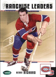 2003-04 Parkhurst Original Six Montreal Canadiens Hockey Card #91 Henri Richard