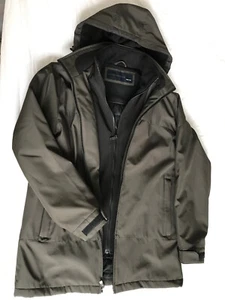 Weatherproof Mens jacket, Khaki colour with detachable hood, Small - Picture 1 of 4