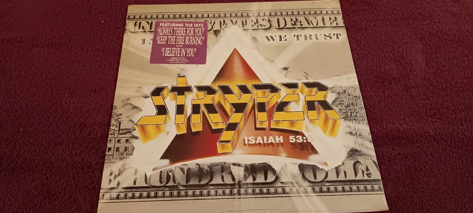STRYPER, In God We Trust, 1988, Enigma, HYPE,D1-73317, SEALED NEW! - Image 1 of 1