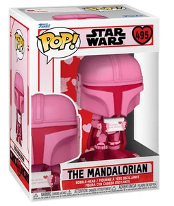 Star Wars Valentines POP! Star Wars Vinyl Figura The Mandalorian 9 cm - Imagen 1 de 1