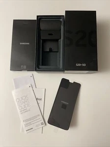 S20+ 5G Cosmic Black 128GB Box & User Manual Only - Samsung Galaxy Box - Photo 1 sur 2