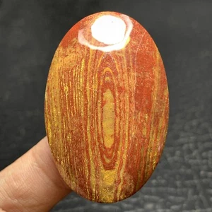 Fingerprint Jasper Cabochon 46x30x8mm High Quality 83 ct - Picture 1 of 6