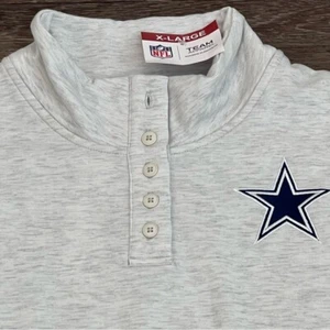 NFL Team Women's Grey Dallas Cowboys XL Pullover Sleepwear New With Tags - Picture 1 of 4