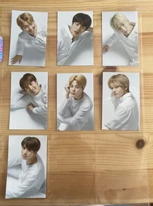 Official BTS Photocard Set Of 7 VT X BTS Black Version Toothbrush Photocards - Picture 1 of 4