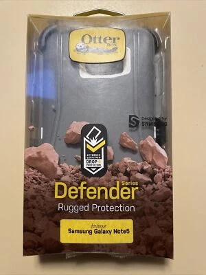 Otterbox Defender Case for Samsung Galaxy Note 5 Rugged Shockproof Clip - Image 1 of 4