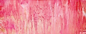 "Schmelzgummi" Ein schönes abstraktes experimentelles buntes Süßigkeitengemälde - Bild 1 von 6