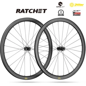GRAVEL Carbon Laufradsatz 700C Scheibenbremse Ratsche Nabe Tubeless Ready Laufräder - Bild 1 von 20