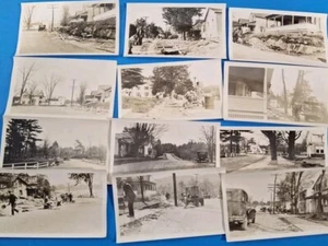 Lake Luzerne NY Photos 1934 Vintage Originals Village Adirondack - Picture 1 of 16