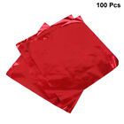  100 Pcs Chocolate Candy Wrappers Paper Packing Foil Christmas