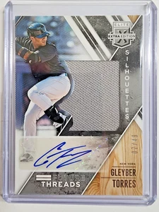 2017 Panini Elite Extra Edition Relic Autograph Gleyber Torres /49 #FTSA-GT Auto - Picture 1 of 9
