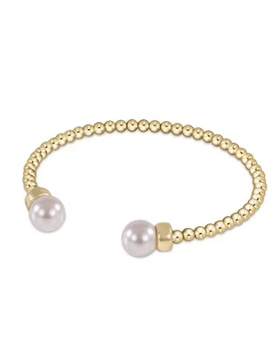 enewton bracelet Classic Gold 3mm Bead Cuff Pearl - Image 1 of 2