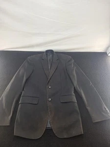 Giorgio Fiorelli Navy Blue Super Fine Sports Coat 2 Button Jacket Size 34 R - Picture 1 of 12