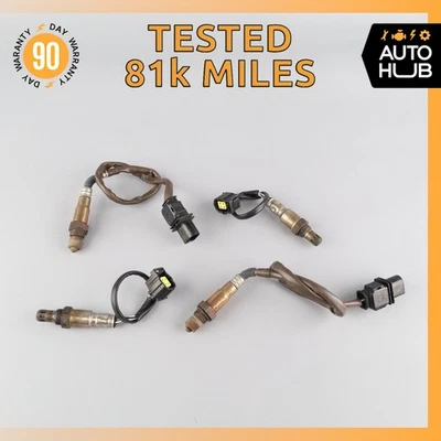 Mercedes W207 E350 CLS550 Sensor Oxígeno O2 Lambda Juego de 4 OEM 81k Foto 1 de 4