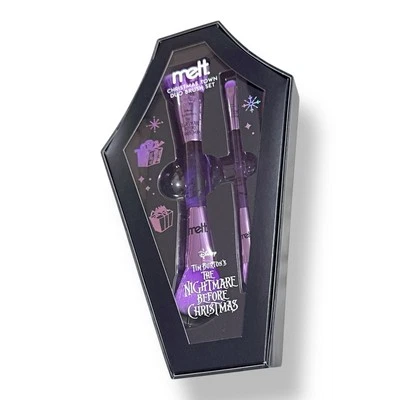 Melt Cosmetics Pesadilla antes de Navidad Ciudad de Navidad Juego de cepillos dúo Nuevo en caja Foto 1 de 2