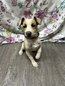 Large Realistic Jack Russell Figurine Ornament Country Artists Jack 90775 - 33cm - Picture 1 of 12