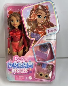 Barbie Dream Besties Doll and Accessories, Teresa Posable Fashion Doll New - Picture 1 of 10