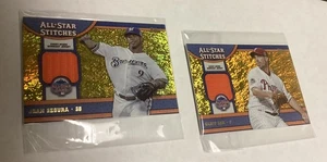 2013 Topps All-Star Stitches /50 2 Card Lot Cliff Lee Jean Segura 39/50 21/50 - Picture 1 of 3