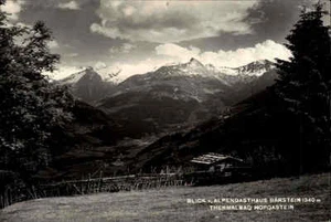 HOFGASTEIN Alpen-Gasthaus Bärstein alte s/w AK Austria Österreich Postkarte 1958 - Picture 1 of 1