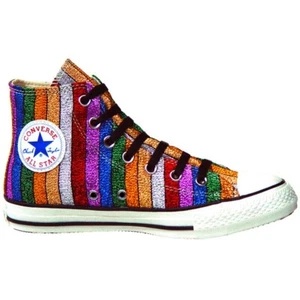 Converse EU 39,5 UK 6,5 Chucks Rainbow Glitzer Edition Chuck Taylor 101719 - Bild 1 von 2