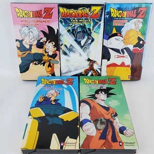De colección Dragonball Z 5 VHS Película Trunks Ginyu Android Torneo Japón Anime - Imagen 1 de 2