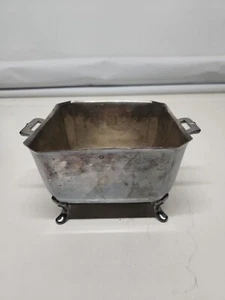 Vintage Meriden SP Co. International Silver Co. #650 Condiment Dish with Feet - Picture 1 of 9