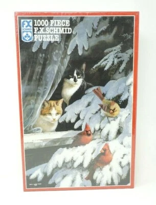 F.X. Rompecabezas Schmid Wild Wings Observadores de Aves - 1000 Piezas 26.5 x 17.25 Nuevo Precintado Foto 1 de 2