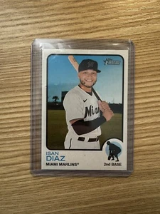 2022 Topps Heritage - High Number SP #451 Isan Diaz - Picture 1 of 2