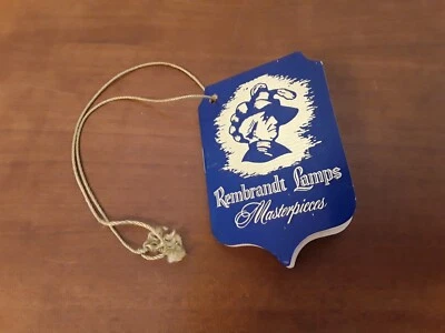 Vintage Original Rembrandt Lamp Hang Tag - Image 1 of 4
