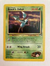 Brock's Zubat  24/132 Pokemon Card  Mint Unplayed