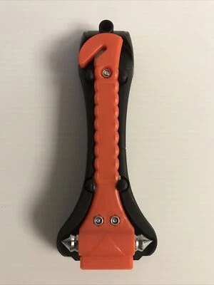 Herramienta de martillo de escape de vida de emergencia de seguridad cortador de cinturón de seguridad interruptor de ventana de coche nuevo y nuevo sin usar Foto 1 de 4