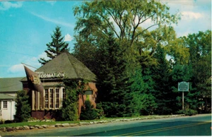 Damariscotta Maine Information Bureau, Downeast Coast New England Postcard PC - Picture 1 of 2