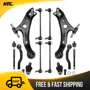 Front Lower Control Arm Ball Joints Tie Rods Sway Bar For 2007-2011 Toyota Camry - Picture 1 of 11