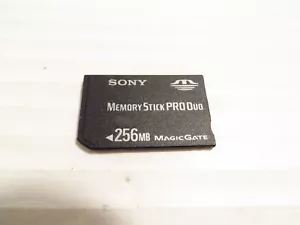 OEM Sony 256MB Memory Stick Pro Duo Flash Card MSX-M256S - Picture 1 of 2