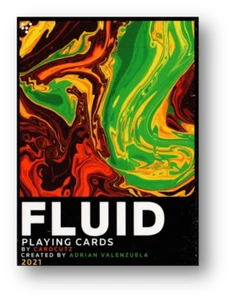 Fluid 2021 Playing Cards by CardCutz Poker Cardistry - Picture 1 of 6