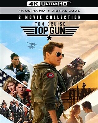 TOP GUN 2-MOVIE COLLECTION New 4K Ultra HD UHD Top Gun + Top Gun Maverick • 51.04€
