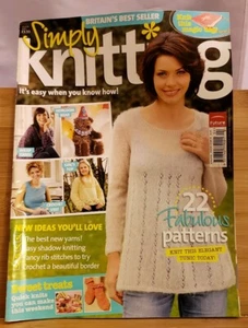 AC3 SIMPLY KNITTING MAGAZINE, APRIL 2008 #40 - Picture 1 of 8