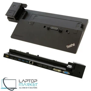 New Lenovo ThinkPad Ultra Docking Station HDMI Display Port VGA DVI USB 3.0 LAN - Imagen 1 de 4