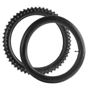 2.50-19 70/100-19'' Knobby Tyre Tire + Inner Tube for Pit Dirt Bike Yamaha - Picture 1 of 10