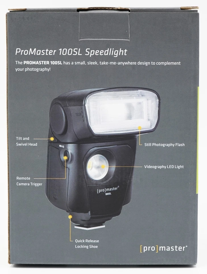 ProMaster 100SL Speedlight for Canon - Image 1 of 2