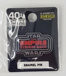 StarWars:The Empire Strikes Back 40th Anniversary Enamel Pin Entertainment Earth - Picture 1 of 1