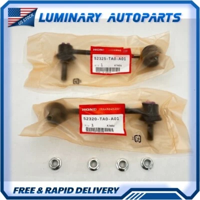 Juego de 2 eslabones estabilizadores de barra estabilizadora trasera OEM para Acura TL NSX TSX Honda Accord Foto 1 de 4