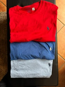 3 Polo Ralph Lauren T-Shirts - hochwertige Baumwolle Größe L - Bild 1 von 5