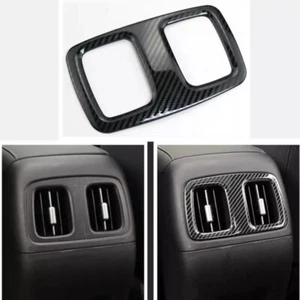 Carbon Fiber Car Rear Air Vent Outlet Cover Trim for Hyundai Tucson 2022 2023 - Picture 1 of 8