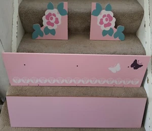 Vertbaudet 2x Child’s Decorative Pink Shelves, New In Box. - Picture 1 of 3