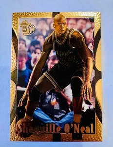 Shaquille O'Neal 1994-95 Topps Embossed Golden Idols Insert - Picture 1 of 1