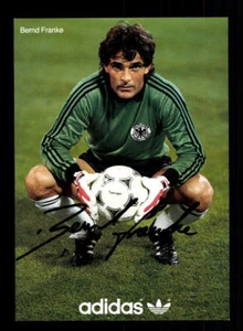 Tarjeta de autógrafo Bernd Franke DFB 1982 original firmada + A 196720 - Imagen 1 de 2